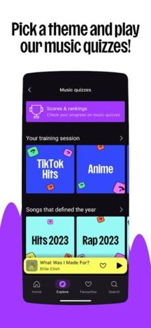 Deezer: Music & Podcast Player สำหรับ Android