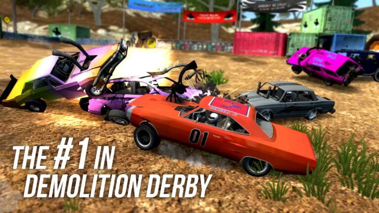 Demolition Derby Multiplayer для Android — скриншот 3
