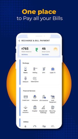 Dhani: UPI, Cards & Bills für Android
