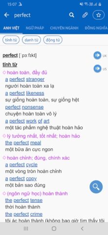 Dich tieng Anh – Dich hinh anh untuk Android