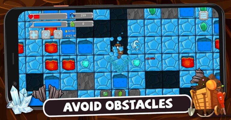 Digger Machine: find minerals for Android