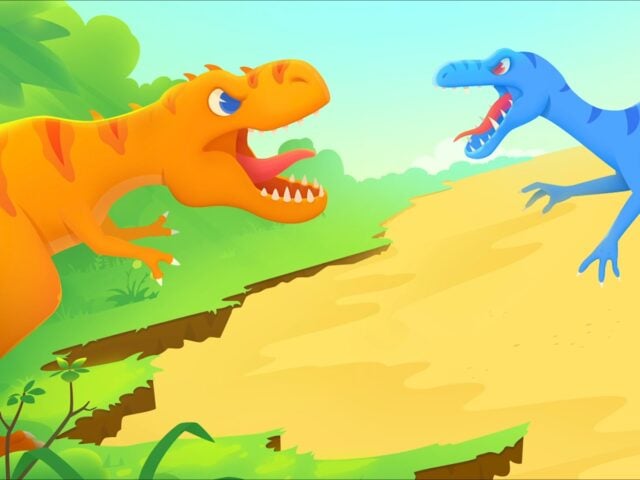 جزيرة الديناصور العاب للأطفال لنظام iOS