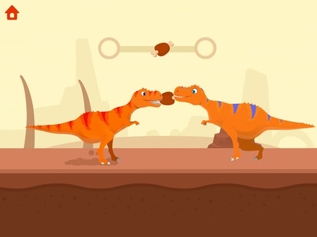 جزيرة الديناصور العاب للأطفال لنظام iOS
