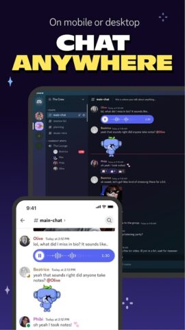 Discord – พูดคุยและสังสรรค์ สำหรับ Android