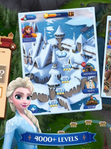 Disney Frozen Free Fall cho iOS
