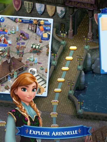 Disney Frozen Lampi di Gemme per iOS