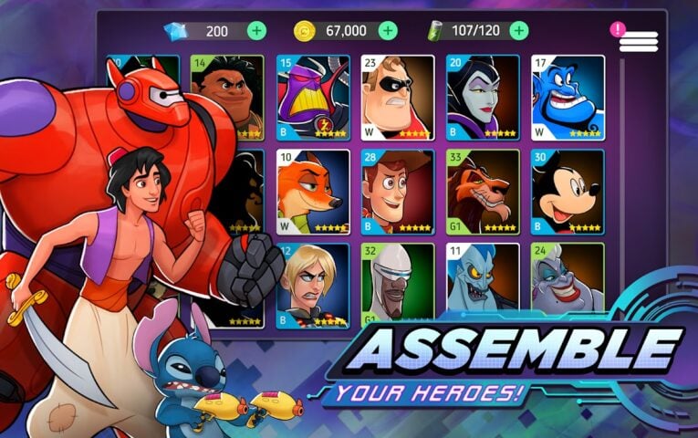 Disney Heroes: Battle Mode для Android