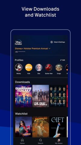 Disney+ Hotstar für Android
