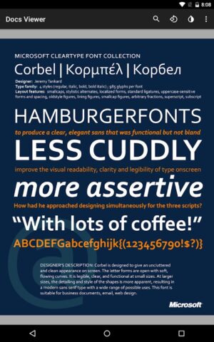 Docs Viewer для Android — скриншот 5