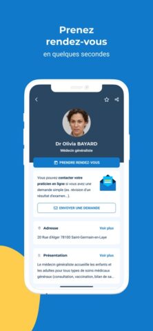 Doctolib – Trouvez un médecin لنظام iOS