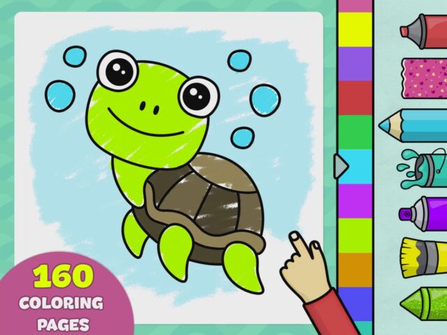Раскраска: рисование для детей для iOS