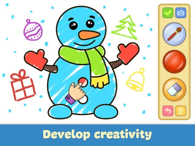 ألعاب تلوين للأطفال الصغار لنظام iOS