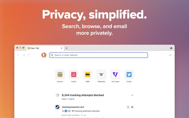 DuckDuckGo Private Browser für iOS