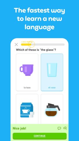 Duolingo: уроки иностранного для Android