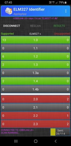ELM327 Identifier для Android — скриншот 4