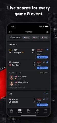 ESPN: Live Sports & Scores für iOS