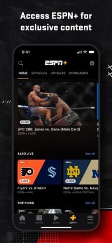 iOS 用 ESPN: Live Sports & Scores