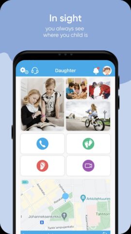 Android 版 ELARI SafeFamily для родителей
