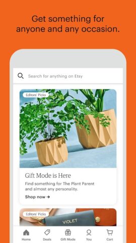 Etsy: artigos criativos únicos para Android