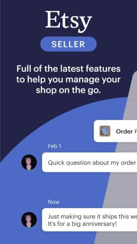 Продавец Etsy: ваш магазин для Android