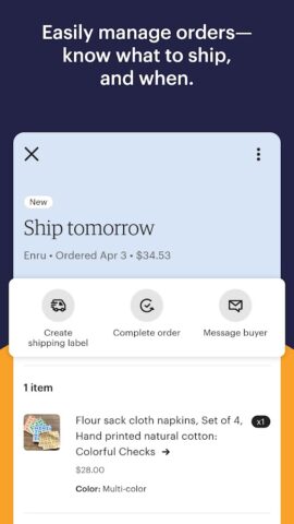 Etsy Seller: Manage Your Shop cho Android