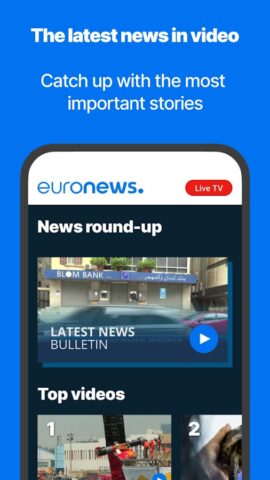 Euronews: Aktuelle Nachrichten für Android