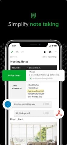 Evernote – Notes Organizer para iOS