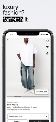 iOS용 파페치 – 럭셔리 패션 쇼핑하기