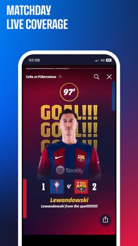 Android 用 FC Barcelona Official App
