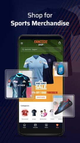 FanCode : Live Cricket & Score für Android