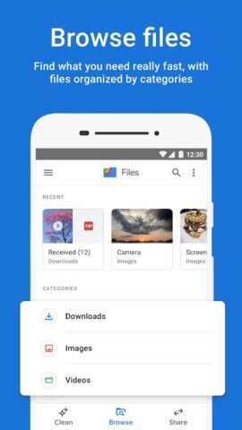 Files by Google pour Android