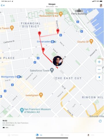 Find My Friends Phone – iMapp สำหรับ iOS