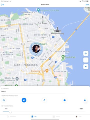 Find my Phone, Friends – iMapp لنظام iOS