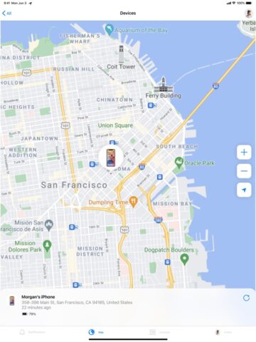 iMapp — найти телефон друзей для iOS