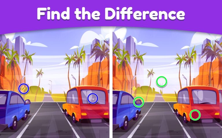 iOS için Farkı Bul – Fark Bulmaca Oyunu