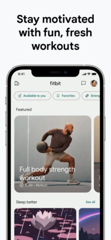 iOS 用 Fitbit: 健康とフィットネス
