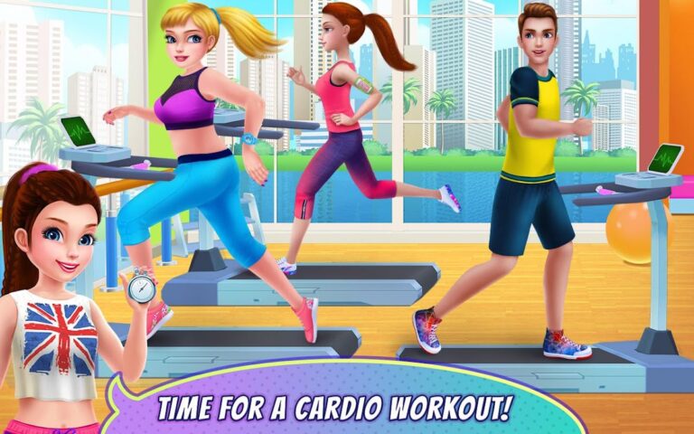 Fitness Girl – Dance & Play لنظام Android