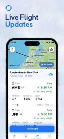 The Flight Tracker per iOS