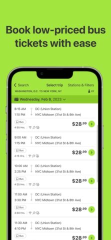 FlixBus: Viajes baratos en bus para iOS