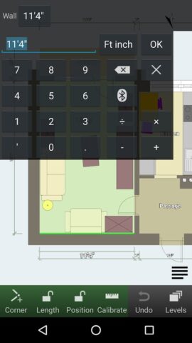 Floor Plan Creator для Android — скриншот 4