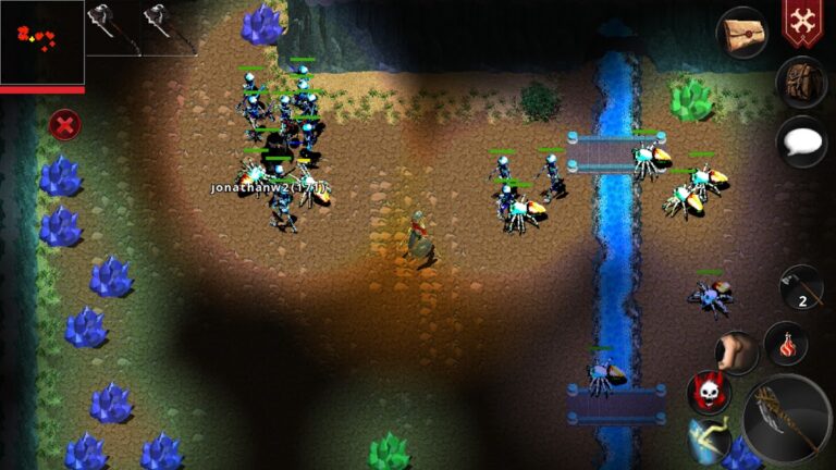 Forgotten Tales MMORPG для Android — скриншот 3