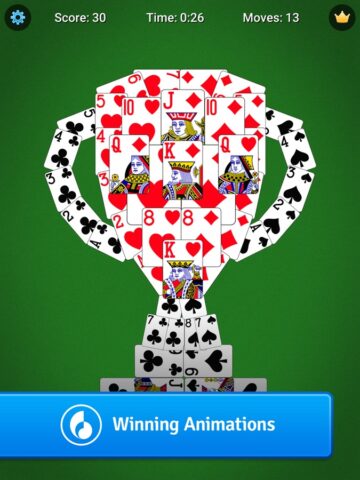 FreeCell Solitaire Card Game لنظام iOS