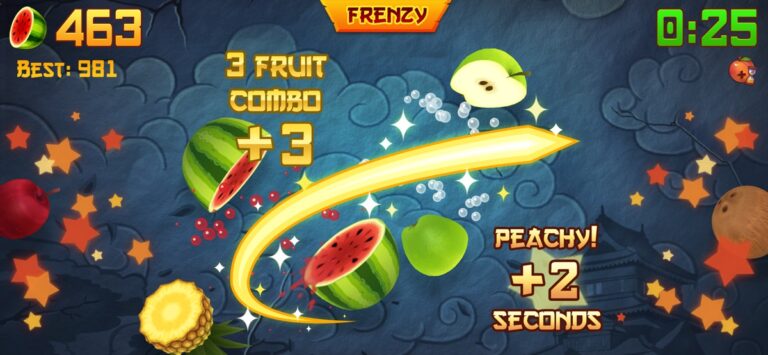 iOS 版 Fruit Ninja
