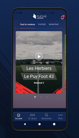 Fuchs Sports لنظام Android