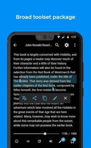 FullReader — читалка книг для Android — скриншот 2
