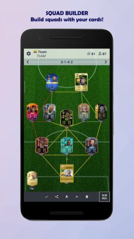 Android 用 FutCard Builder 24