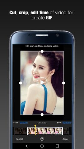GIF Maker  – GIF Editor pour Android