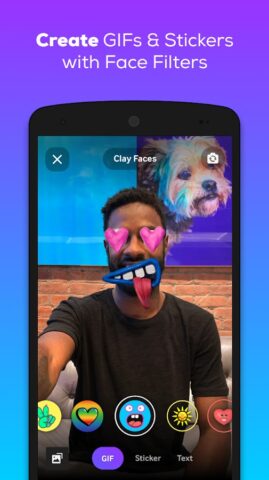 GIPHY: GIFs, Stickers & Clips لنظام Android