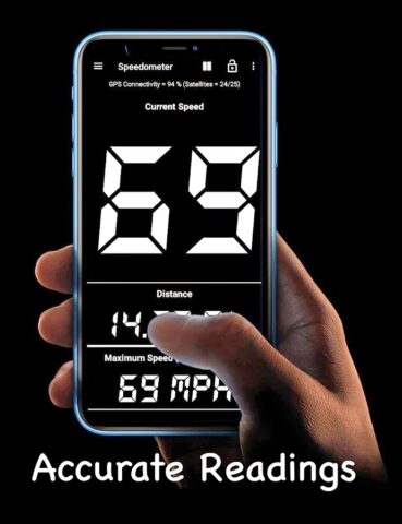 GPS Speedometer and Odometer لنظام Android