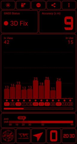 GPS Test для Android — скриншот 4